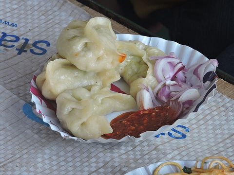 Momos, steamed